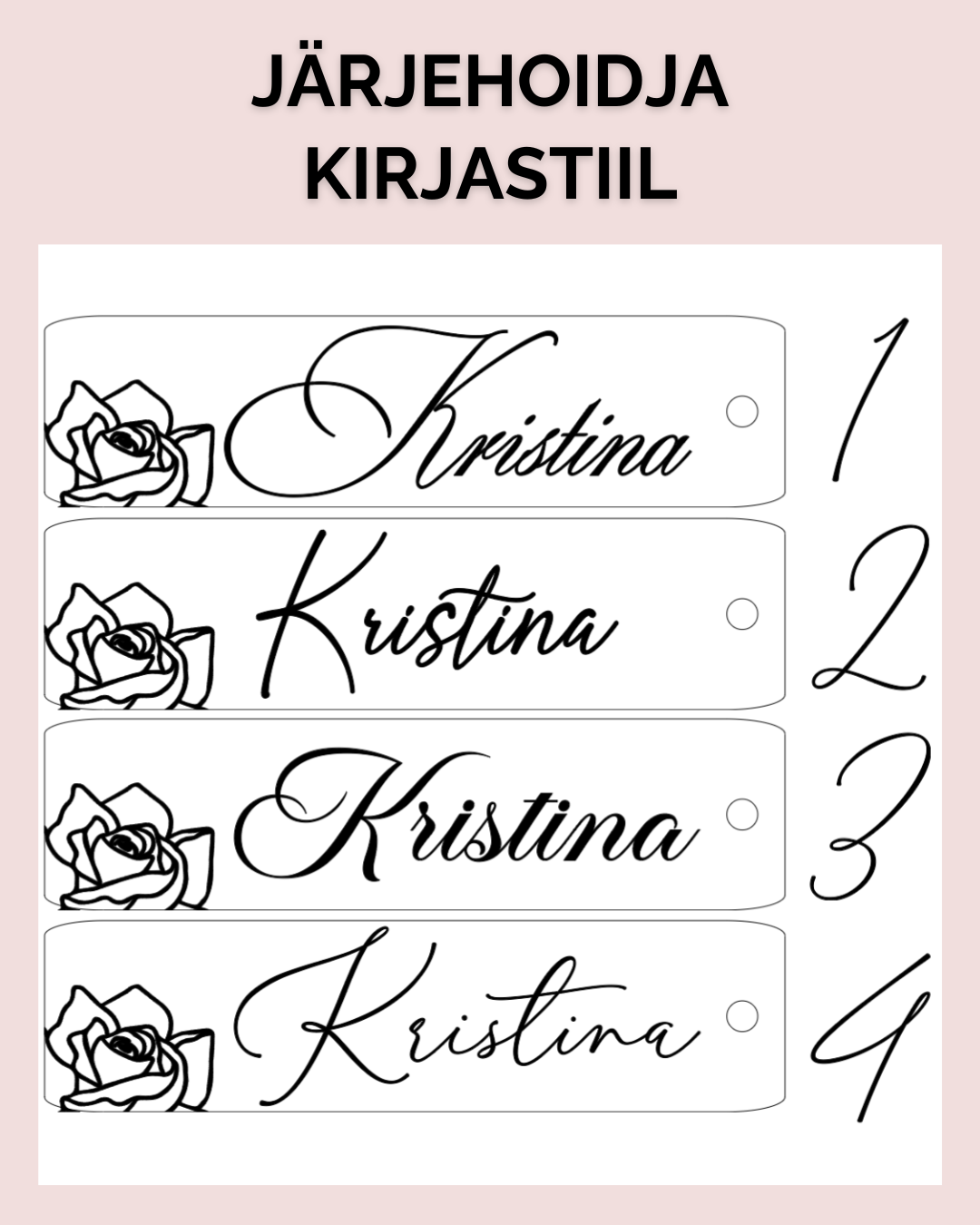 Kingiidee naisele (roosa/valge) - Image 3