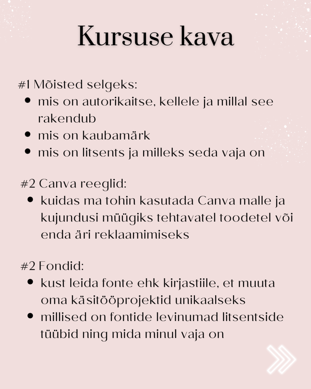 Autoriõigused ja litsentsid - teejuht käsitöömeistrile - Image 2