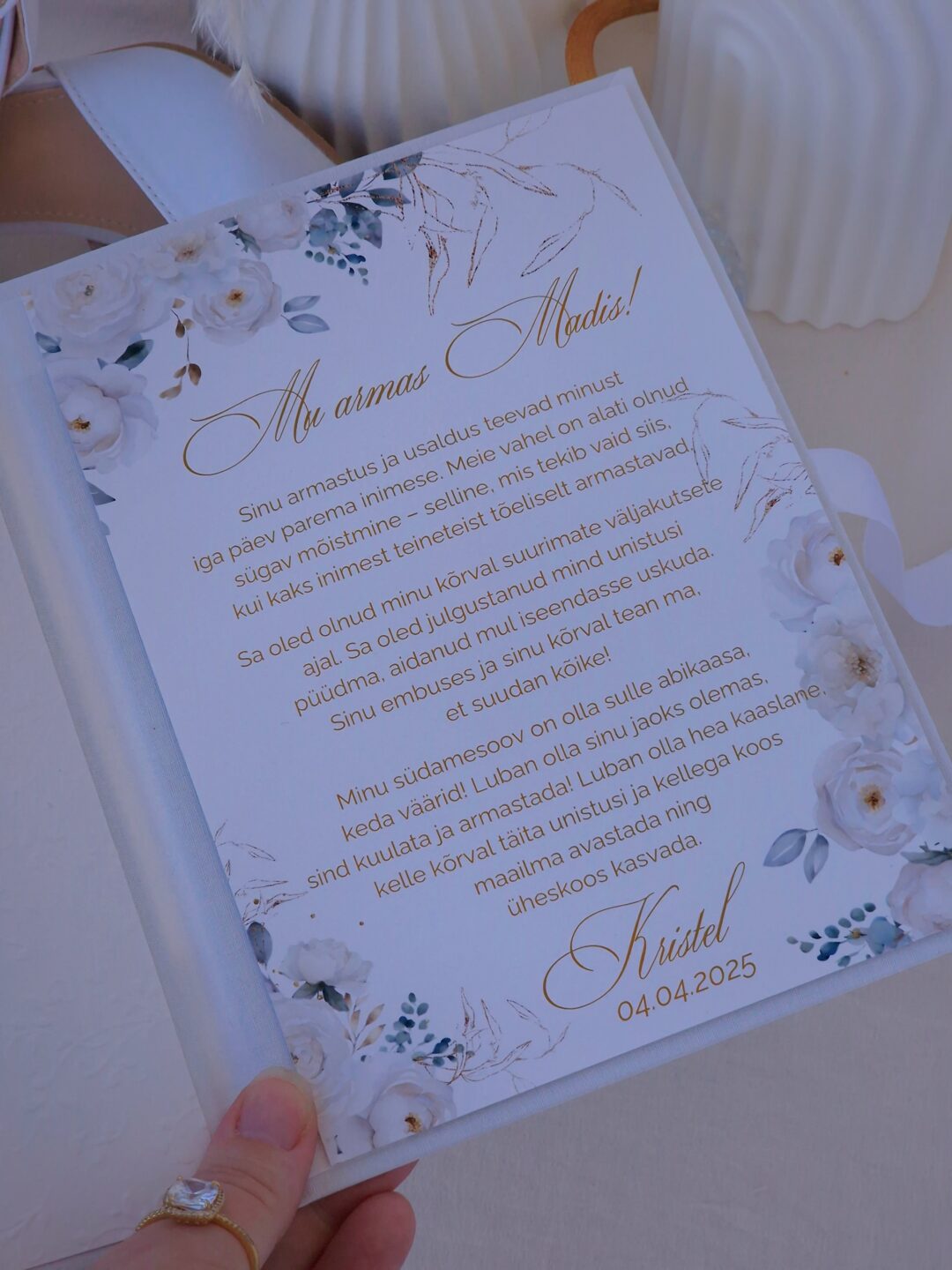 Kaaned vannetele või abielutunnistusele - Image 2