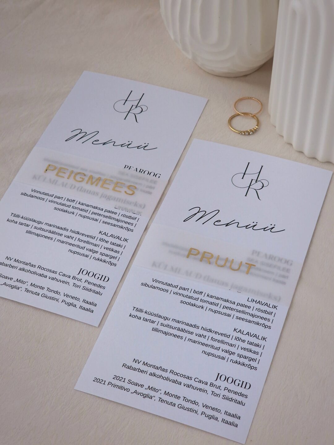 Menüü / kohakaart - Image 15