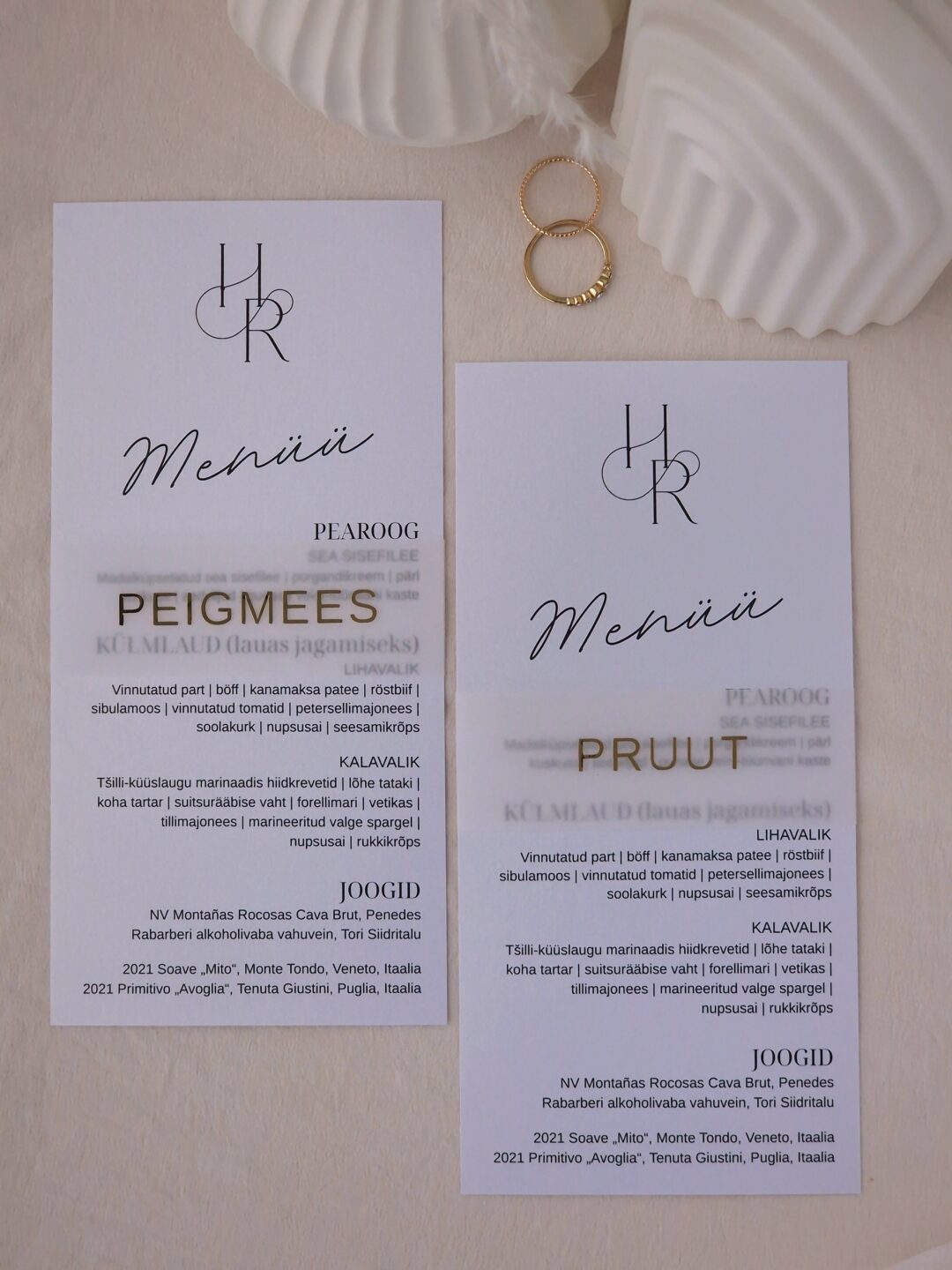 Menüü / kohakaart - Image 14