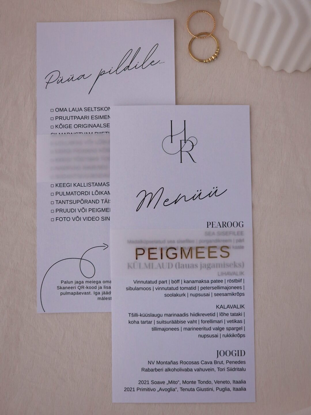 Menüü / kohakaart - Image 10