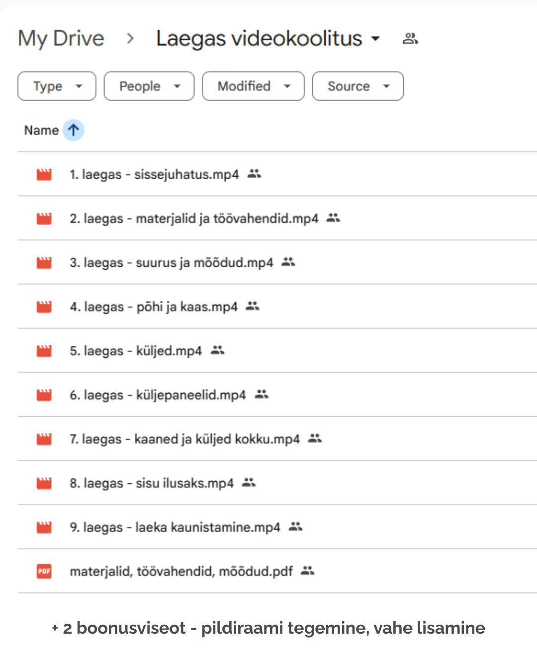 Köitepapist laegas - videokoolitus - Image 4