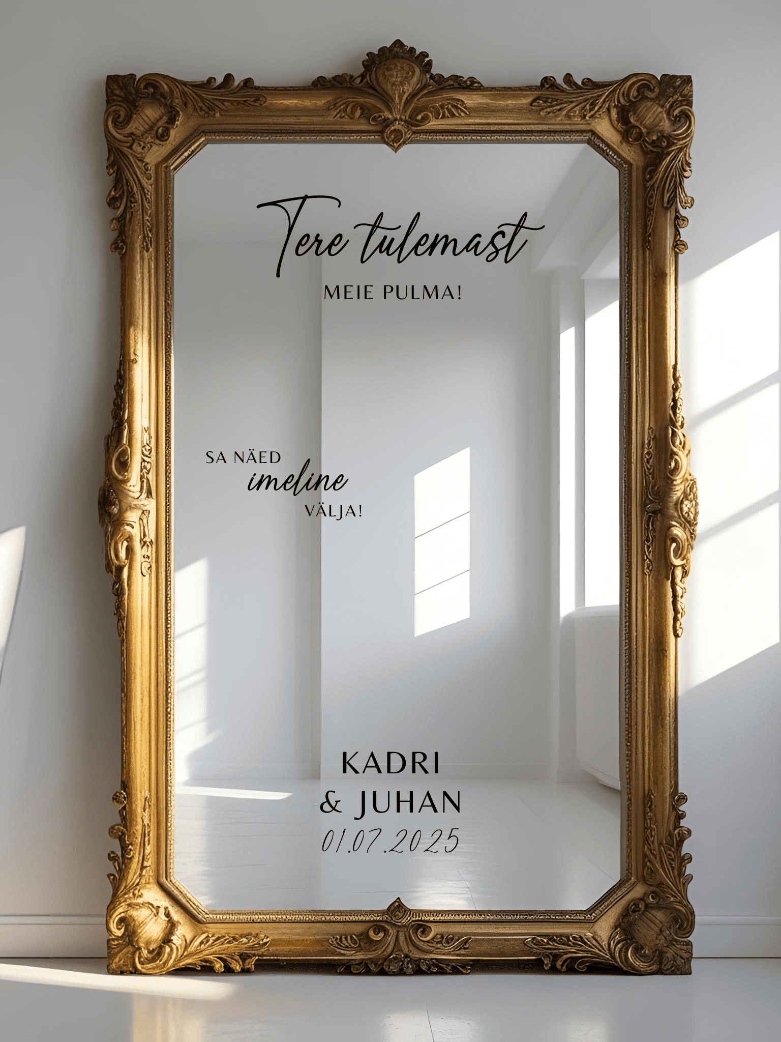 Tervitussildi kleebis